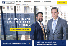 Tablet Screenshot of dc-lawgroup.com